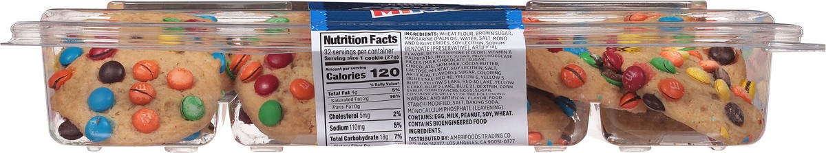 slide 13 of 13, First Street M&M Candy Cookies, 30.5 oz