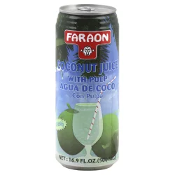 JUICE - NO BRAND Coconut Juice With Pulp (Single Tall Boy Can)