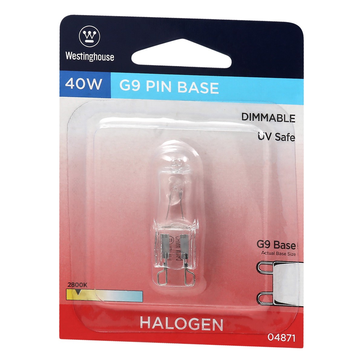 slide 8 of 10, Westinghouse Halogen 40 Watts Light Bulb 1 ea, 1 ct