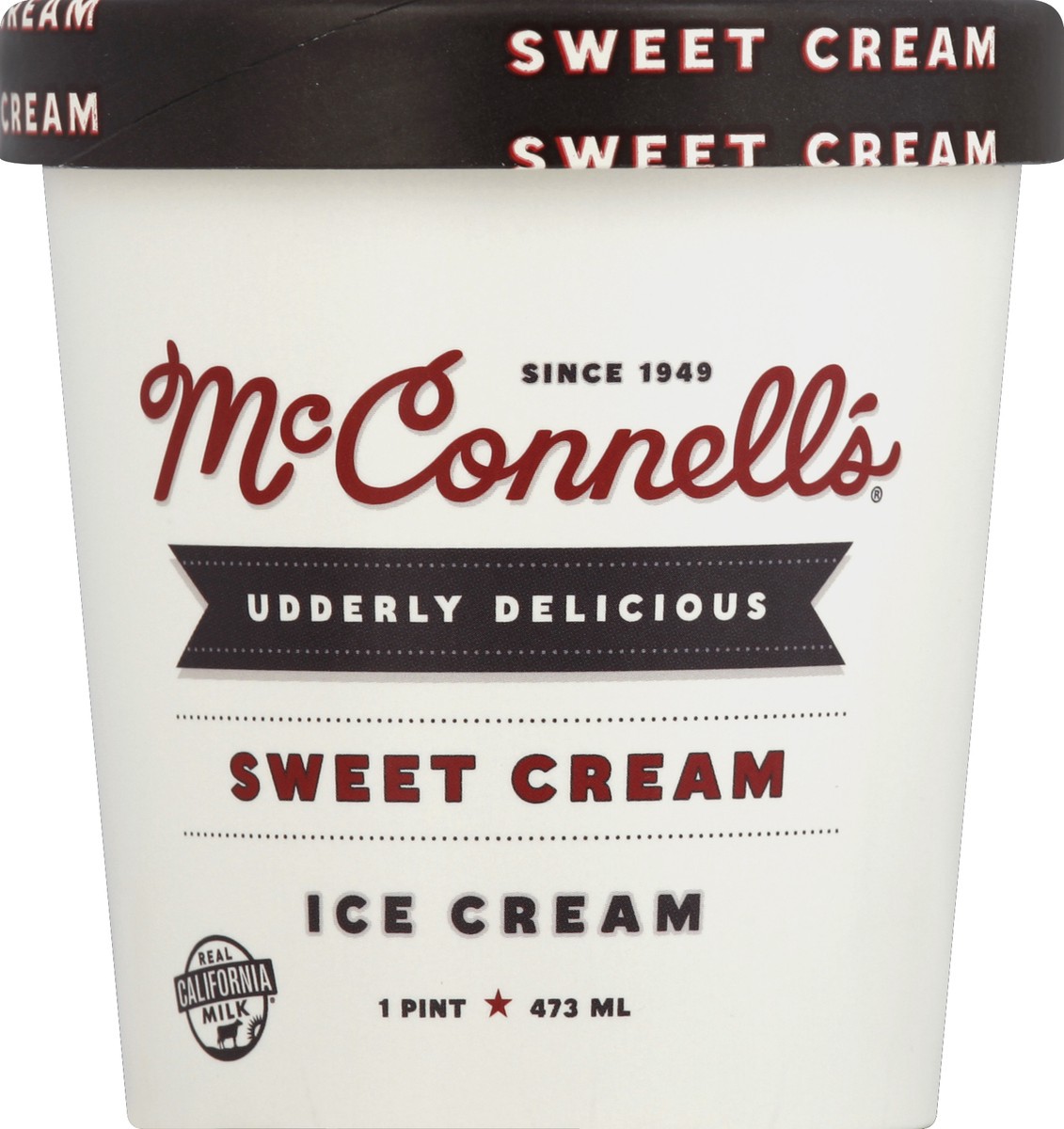 slide 3 of 3, McConnell's Ice Cream 1 pt, 1 pint