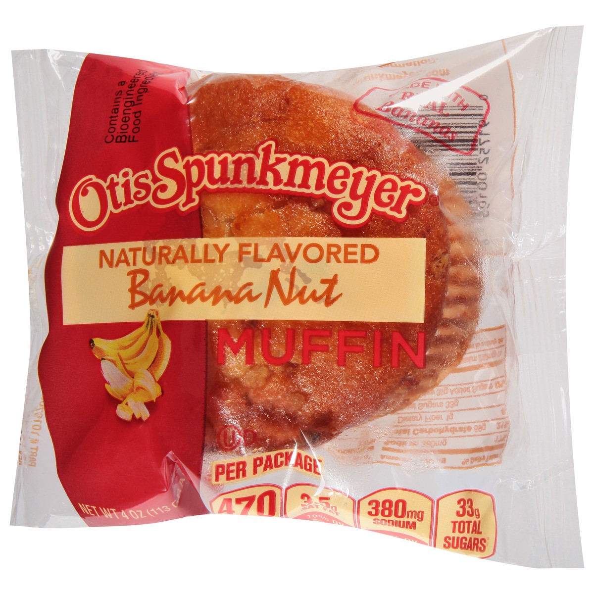 slide 4 of 9, Otis Spunkmeyer Banana Muffin, 1 ct