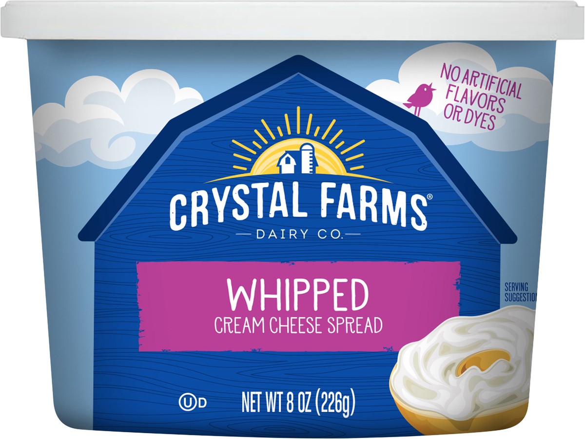 slide 6 of 7, Crystal Farms Cream Cheese Spread, 8 oz