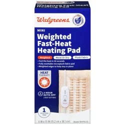 Walgreens Fast-Heat Weighted Heating Pad