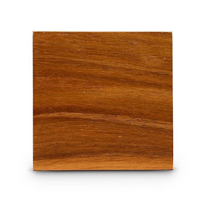 slide 1 of 1, Thirstystone Square Acacia Wood Coaster Individual Coaster, 1 ct