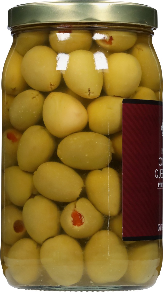 slide 4 of 13, First Street Fs Premium Colossal Qn Olvs Pmnt0 Stfd, 39 oz