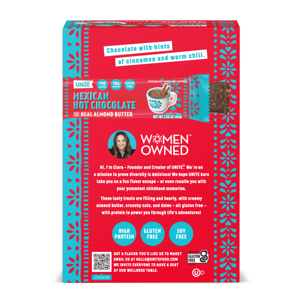 slide 6 of 7, Unite Protein Bar Mexican Hot Chocolate, 4 ct, 6.36 oz