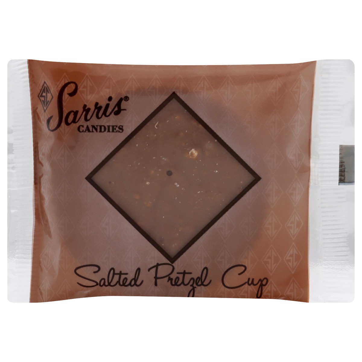 slide 2 of 9, Sarris Candies Salted Pretzel Cup, 1.5 oz