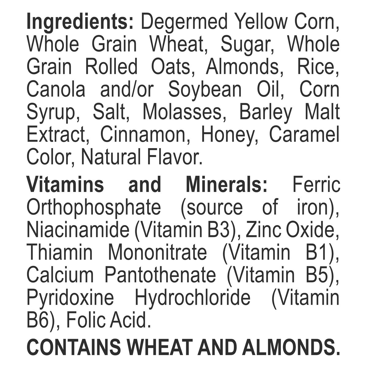 slide 5 of 9, Malt-O-Meal Honey and Oat Blenders with Almonds Breakfast Cereal, Family Size Bulk Bagged Cereal, 30 Ounce - 1 count, 30 oz