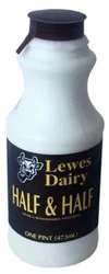 Lewes Dairy Dairy Half & Half Pint
