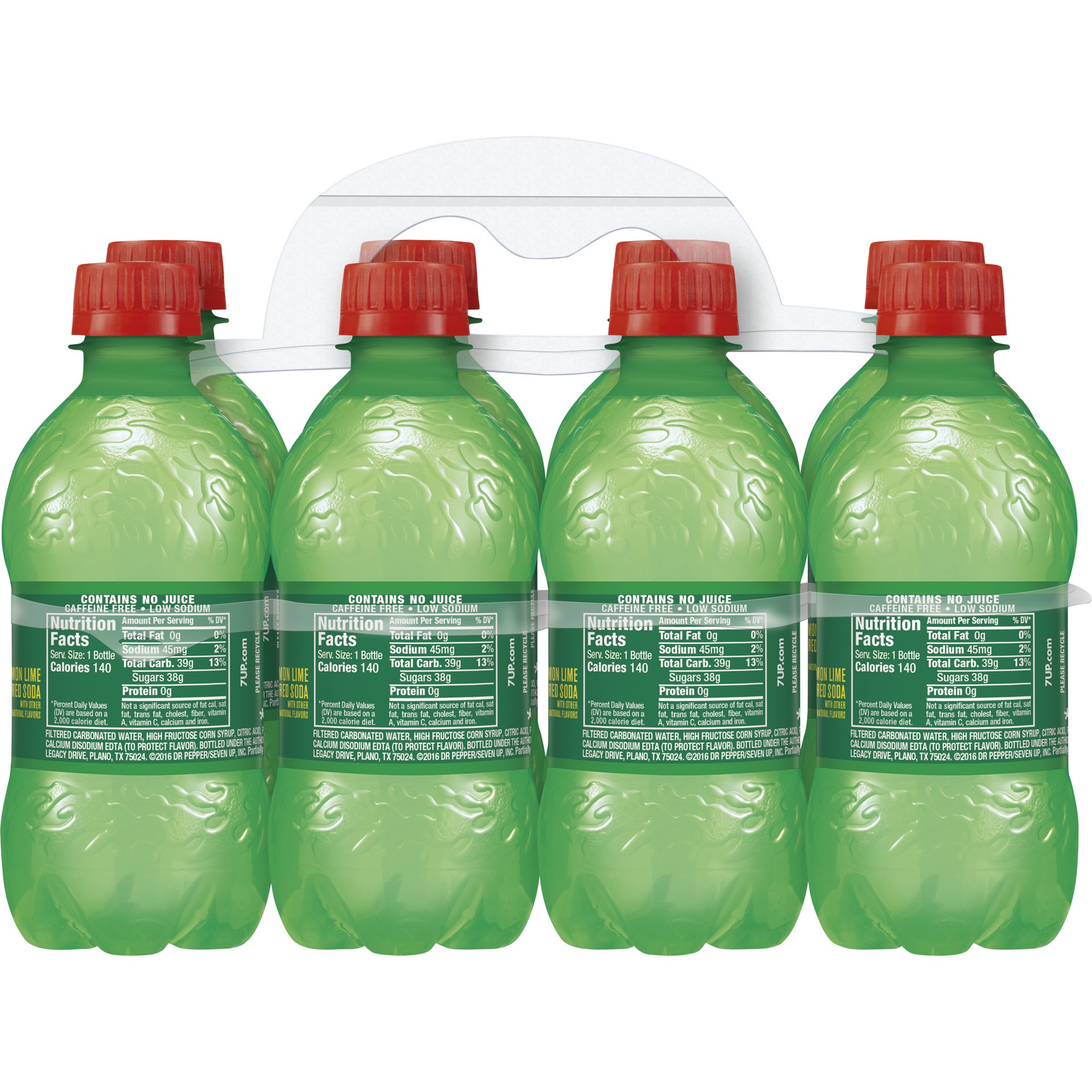slide 2 of 3, 7UP Lemon Lime Soda Bottles - 8 ct; 12 fl oz, 8 ct; 12 fl oz