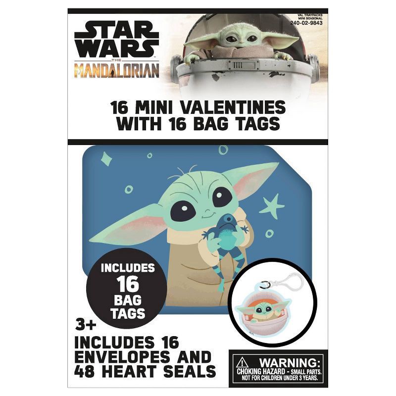 slide 1 of 2, PAPER MAGIC Star Wars Mandalorian Bag Tags, 1 ct