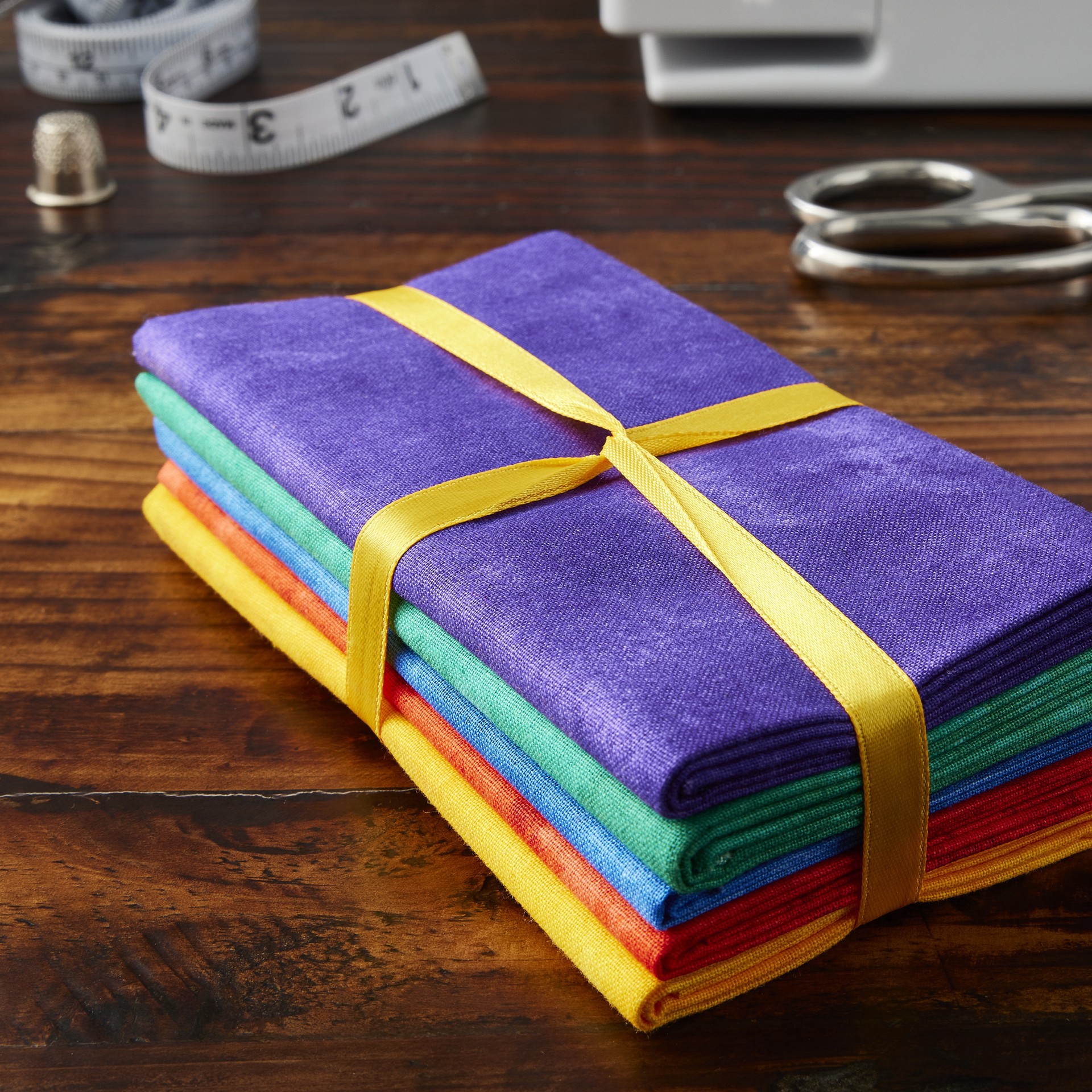 slide 8 of 9, Textured Fabric Bundle By Loops & Threads, 18 in x 21 in