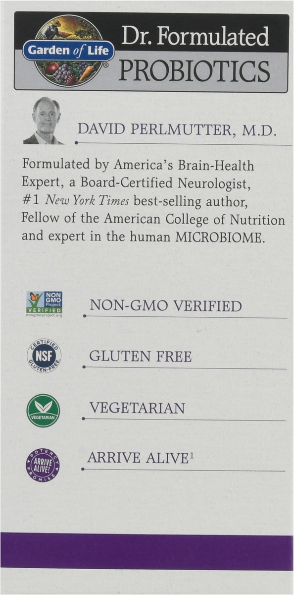 slide 5 of 9, Garden of Life Probiotics, Mood+, Vegetarian Capsules, 30 ct