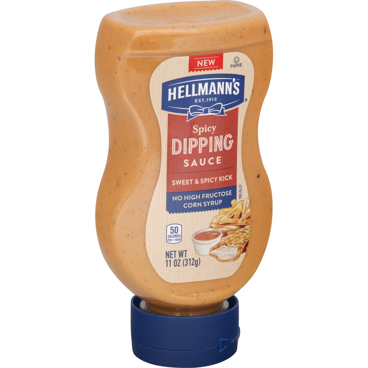 slide 10 of 10, Hellmann's Condiment Spicy Dipping Sauce, 11 OZ, 11 oz