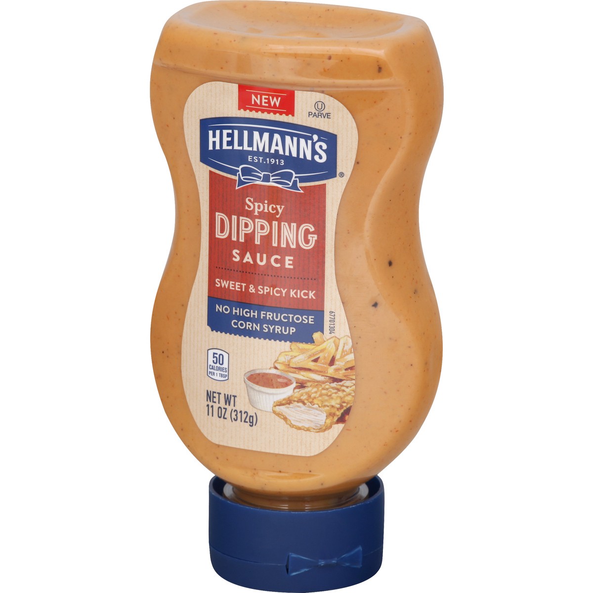 slide 9 of 10, Hellmann's Condiment Spicy Dipping Sauce, 11 OZ, 11 oz