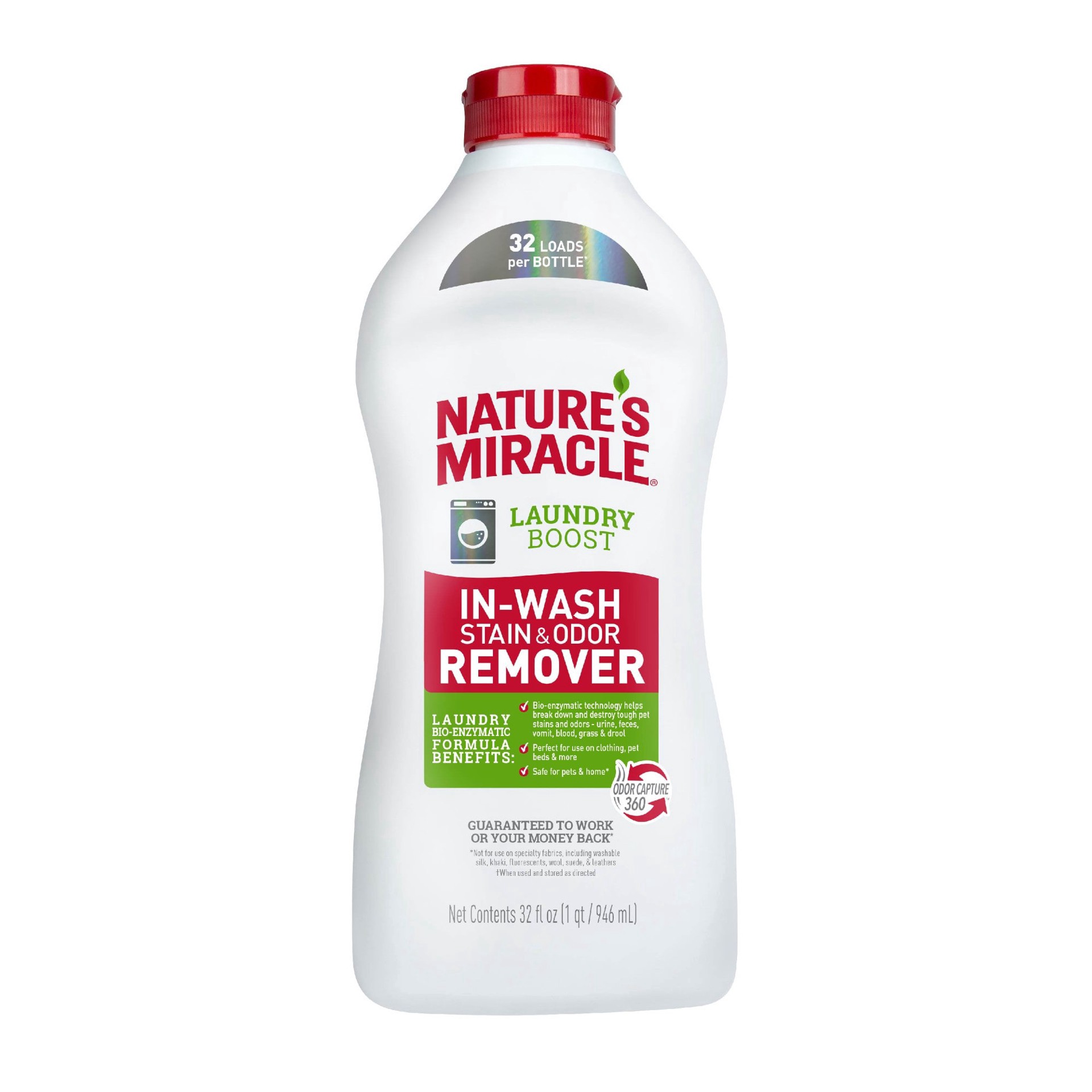 slide 1 of 1, Nature's Miracle Laundry Boost 32 oz, 2.45 lb
