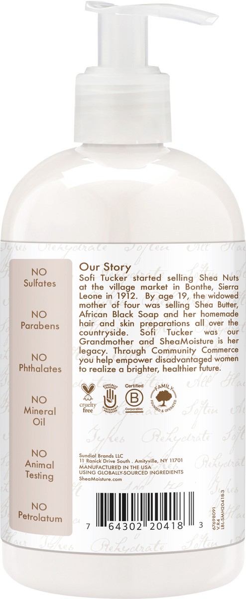 slide 2 of 5, SheaMoisture Daily Hydrating Conditioner 100% Virgin Coconut Oil, 13 oz, 13 fl oz