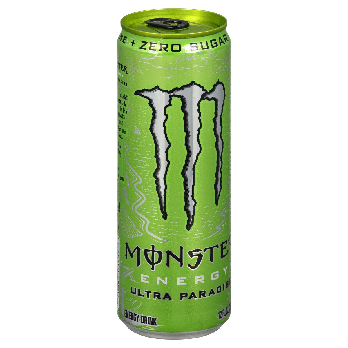 slide 2 of 10, Monster Zero Sugar Ultra Paradise Energy Drink 12 oz, 12 oz