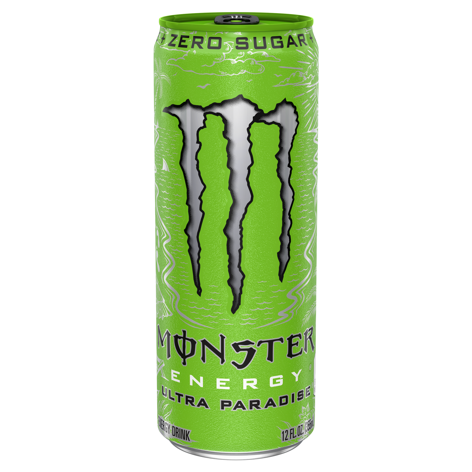 slide 1 of 10, Monster Zero Sugar Ultra Paradise Energy Drink 12 oz, 12 oz