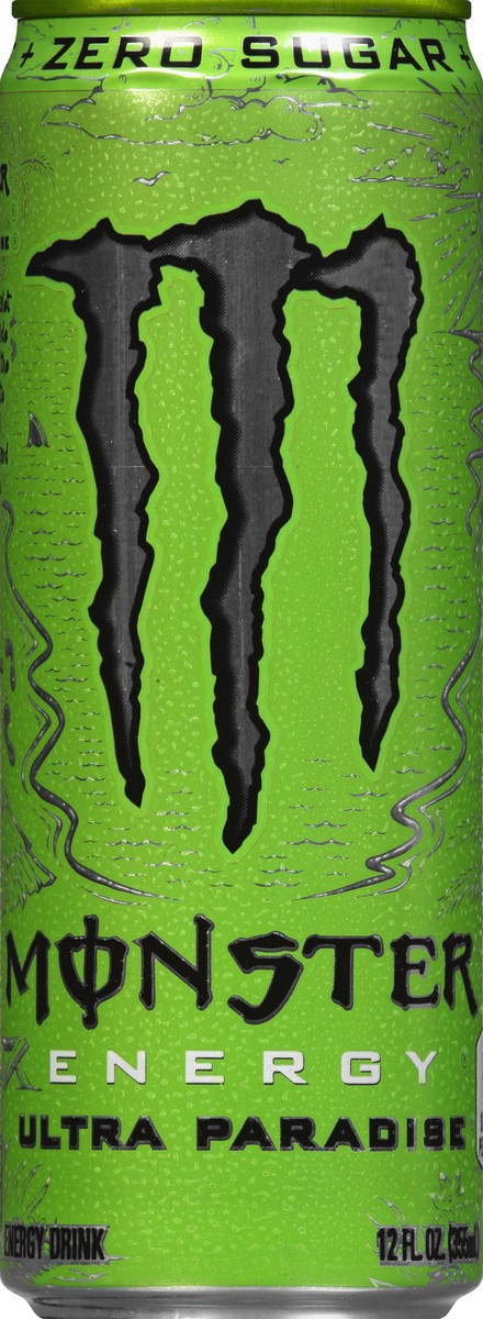 slide 8 of 10, Monster Zero Sugar Ultra Paradise Energy Drink 12 oz, 12 oz