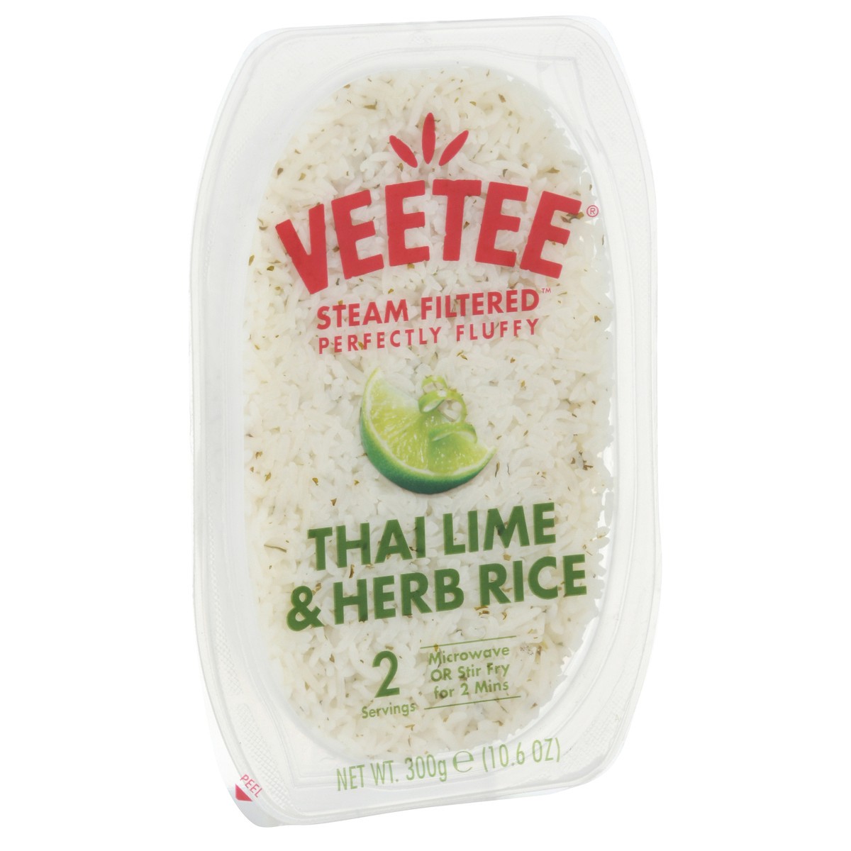 slide 3 of 11, VeeTee Steam Filtered Thai Lime & Herb Rice 10.6 oz, 10.6 oz