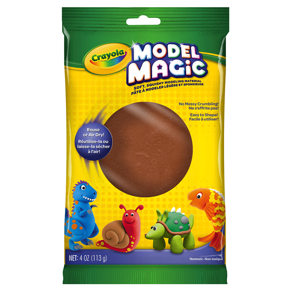 slide 1 of 1, Crayola Model Magic Earthtone, Ages 3+, 4 oz