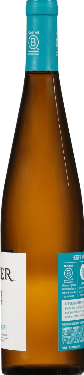 slide 4 of 9, Fetzer Gewurtztraminer, 750 ml