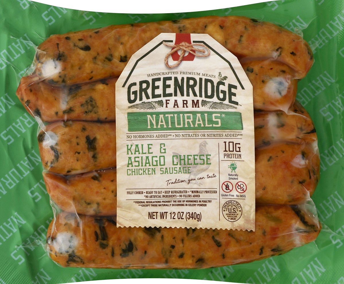 slide 1 of 5, Greenridge Farm Chicken Sausage 12 oz, 12 oz