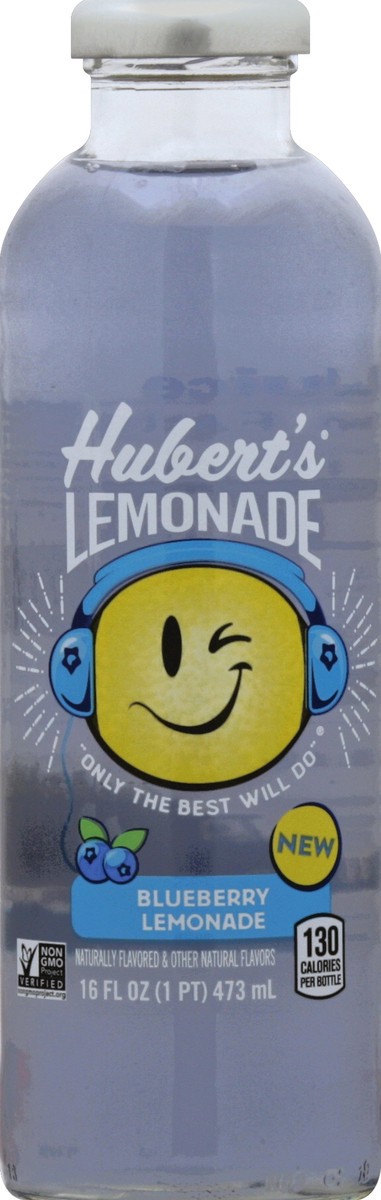 slide 5 of 6, Hubert's Blueberry Lemonade, 16 fl oz