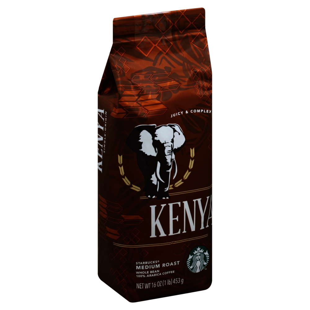 slide 1 of 4, Starbucks Kenya Coffee, 16 oz