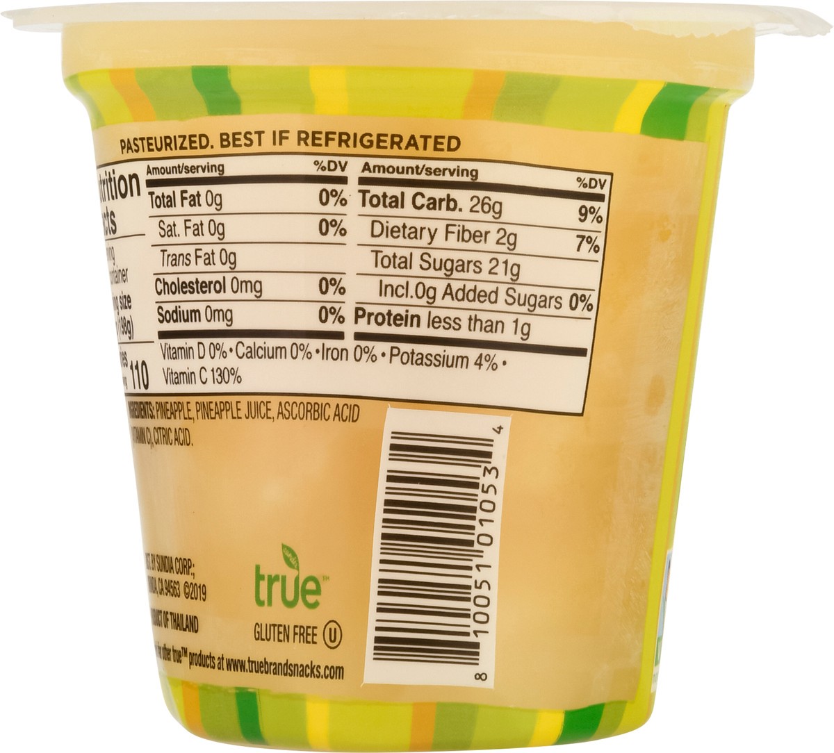 slide 2 of 9, True Fruit Purely Pineapple Fruit Snack 7 oz, 7 oz