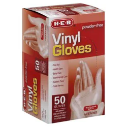 H-E-B Vinyl One Size Fits Most Gloves