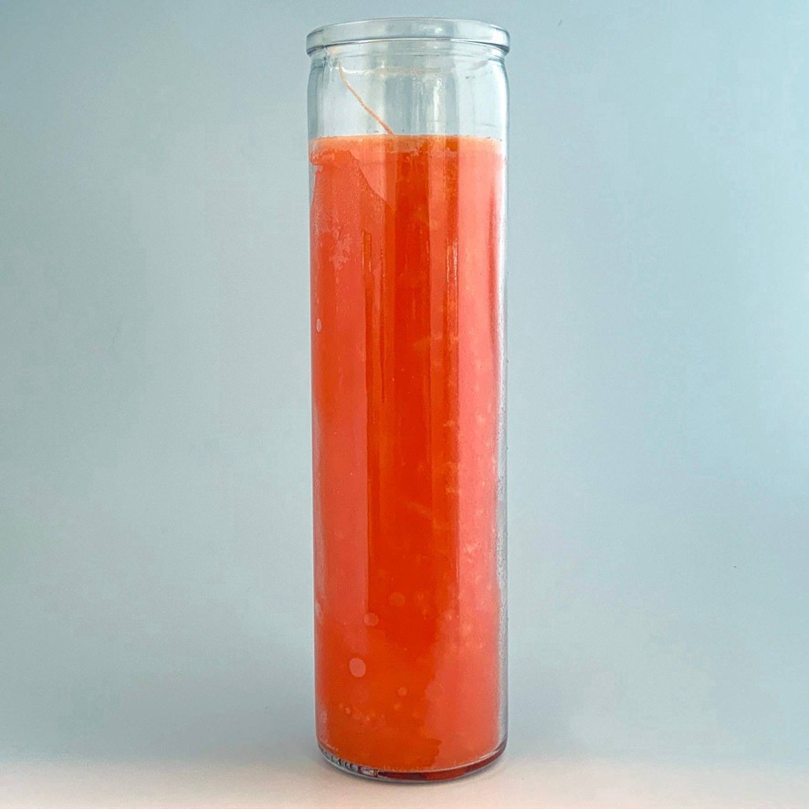 slide 4 of 6, Continental Candle Jar Candle Orange 11.3oz - Continental Candle, 11.3 oz