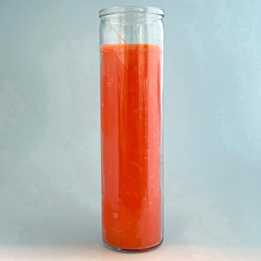 slide 3 of 6, Continental Candle Jar Candle Orange 11.3oz - Continental Candle, 11.3 oz