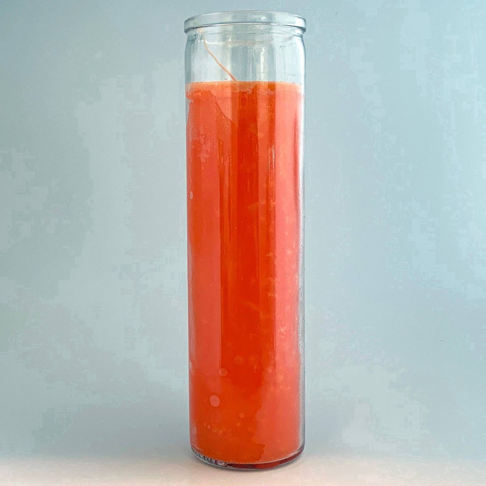 slide 6 of 6, Continental Candle Jar Candle Orange 11.3oz - Continental Candle, 11.3 oz