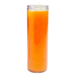 Continental Candle Jar Candle Orange 11.3oz - Continental Candle