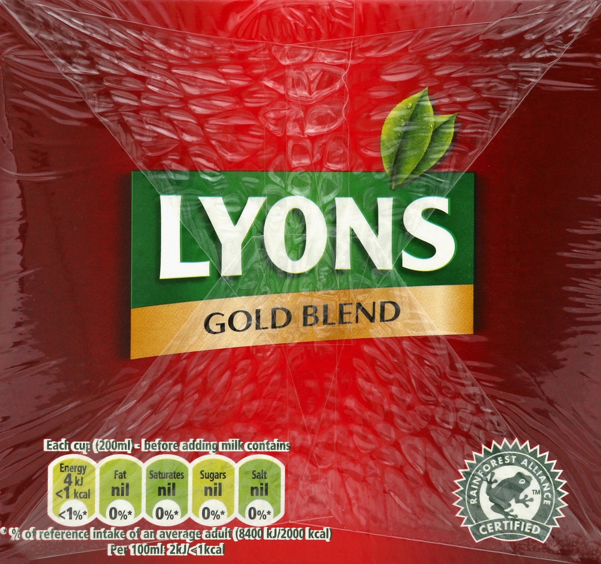 slide 3 of 4, Lyons Gold Blend Pyramid Tea Bags - 80 ct, 80 ct