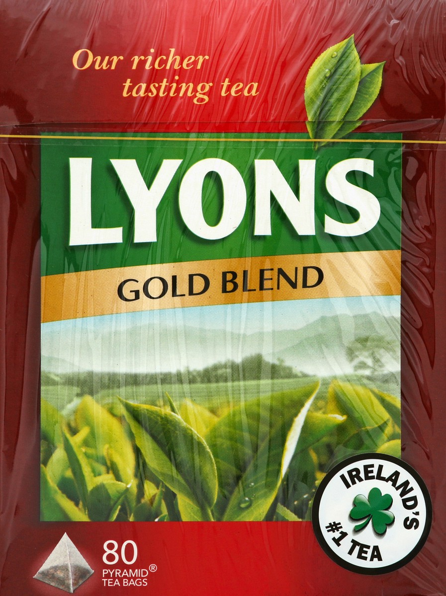 slide 2 of 4, Lyons Gold Blend Pyramid Tea Bags - 80 ct, 80 ct
