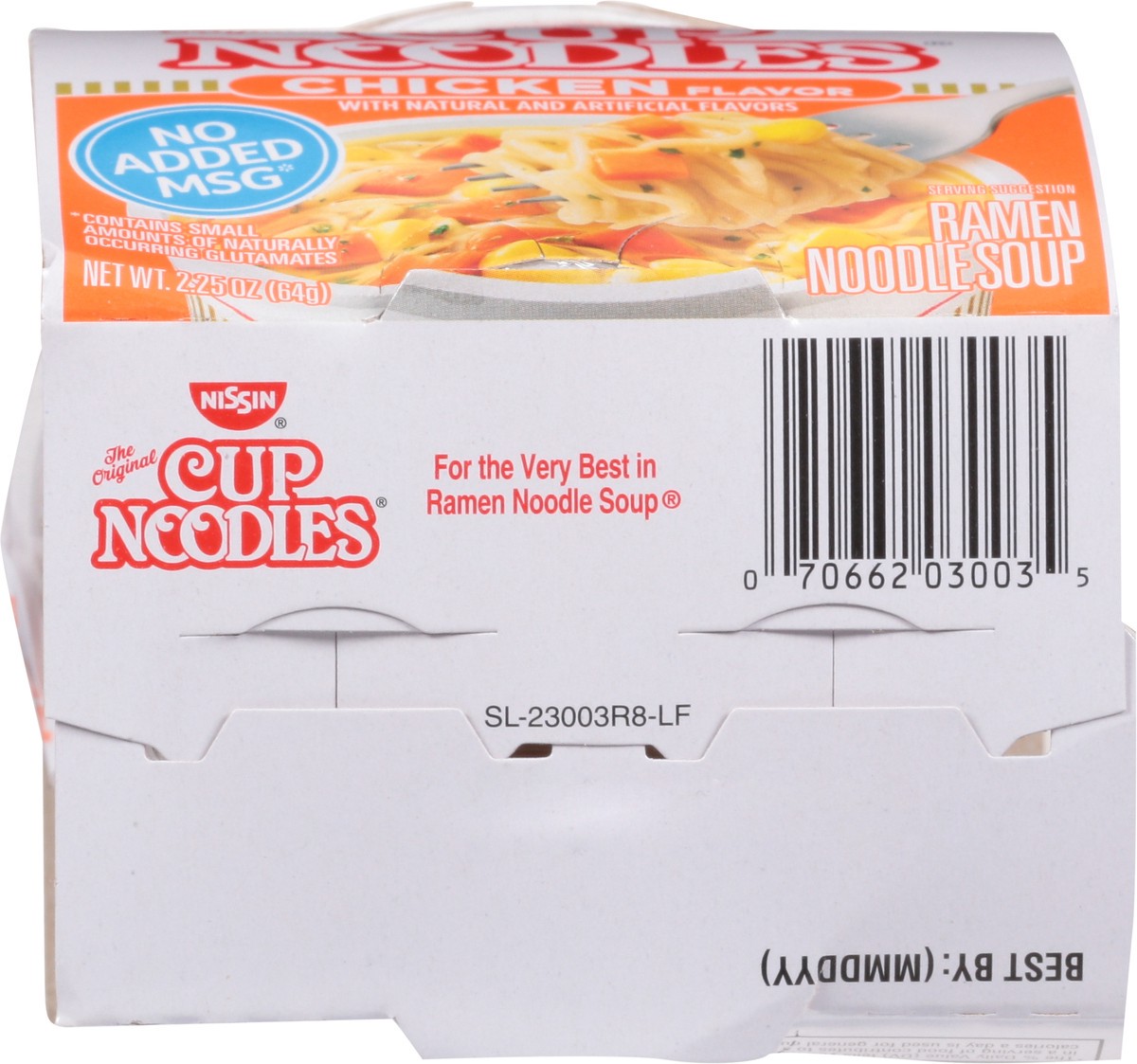 slide 5 of 9, Nissin Original Cup Noodles Chicken, 2.25 oz