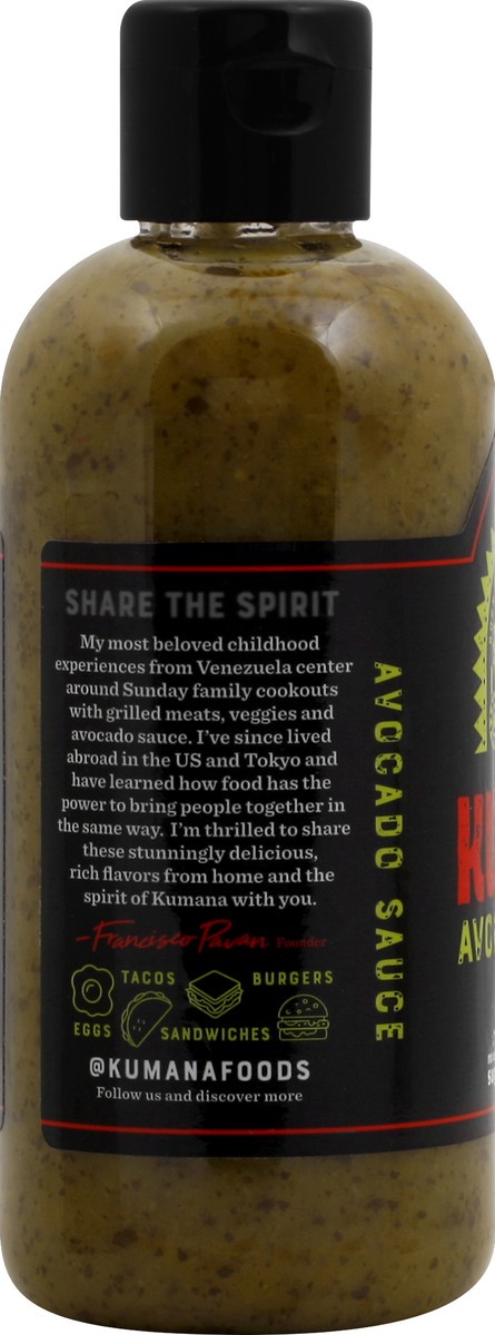 slide 7 of 8, Kumana Avocado Sauce 13.1 oz, 13.1 oz