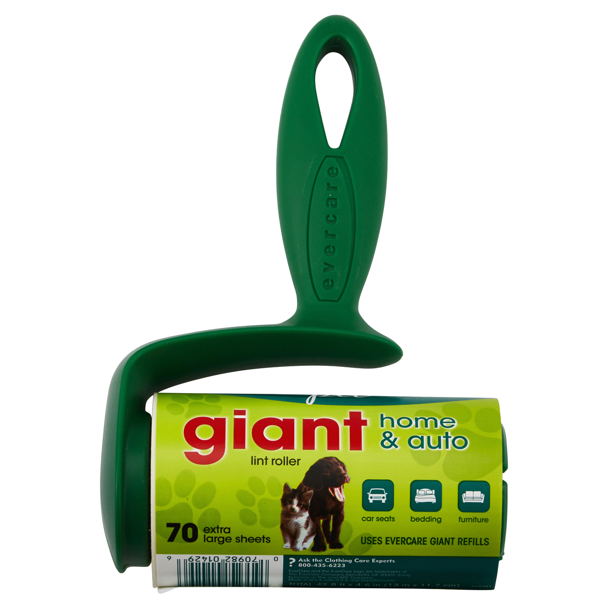 slide 2 of 2, Evercare Pet Giant Home & Auto Lint Roller, 1 ct