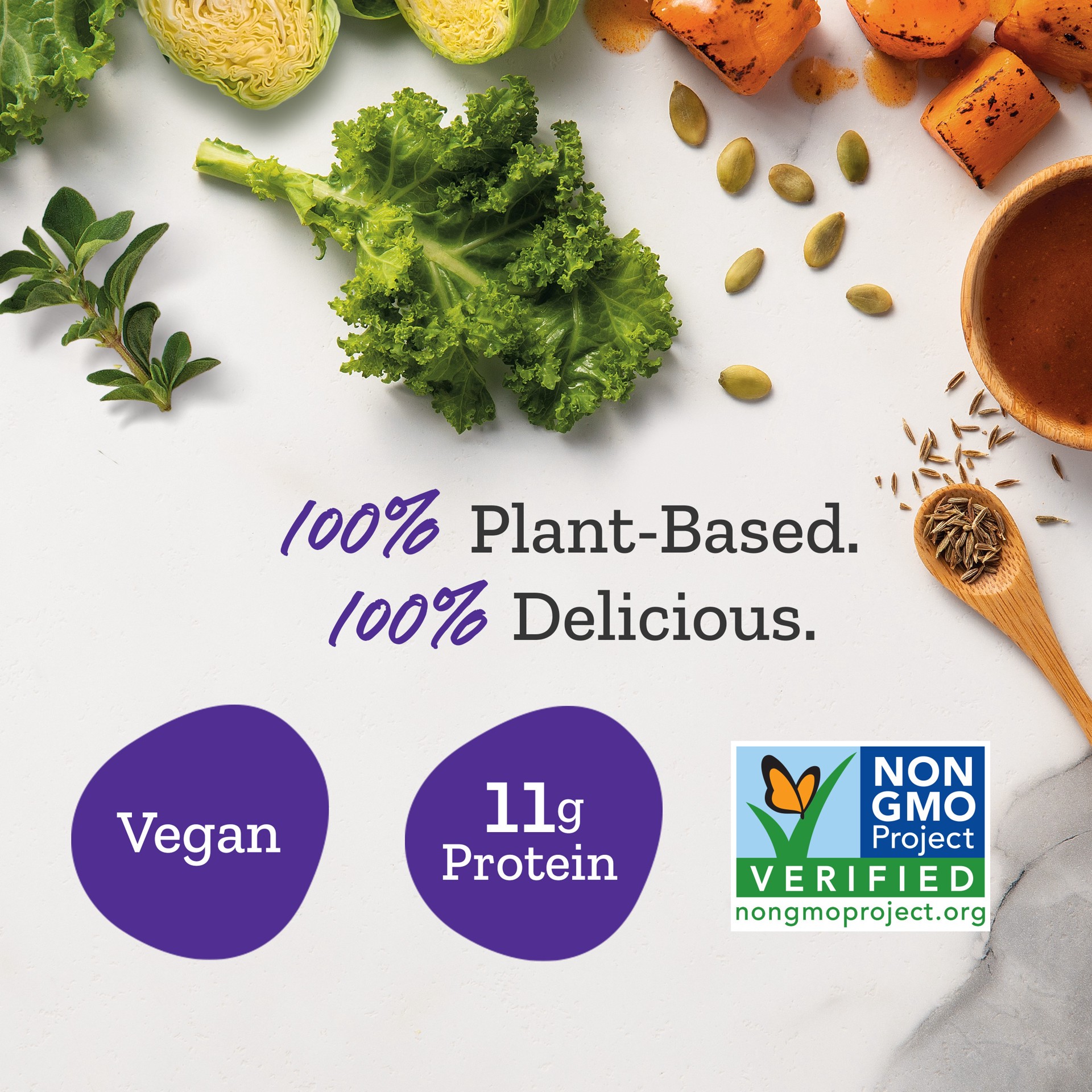 slide 3 of 5, Purple Carrot Maple Chipotle Veggie Bowl, Frozen Meal, 10.75 oz, 10.75 oz