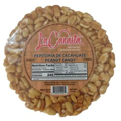 La Canasta Palanqueta Peanut Brittle