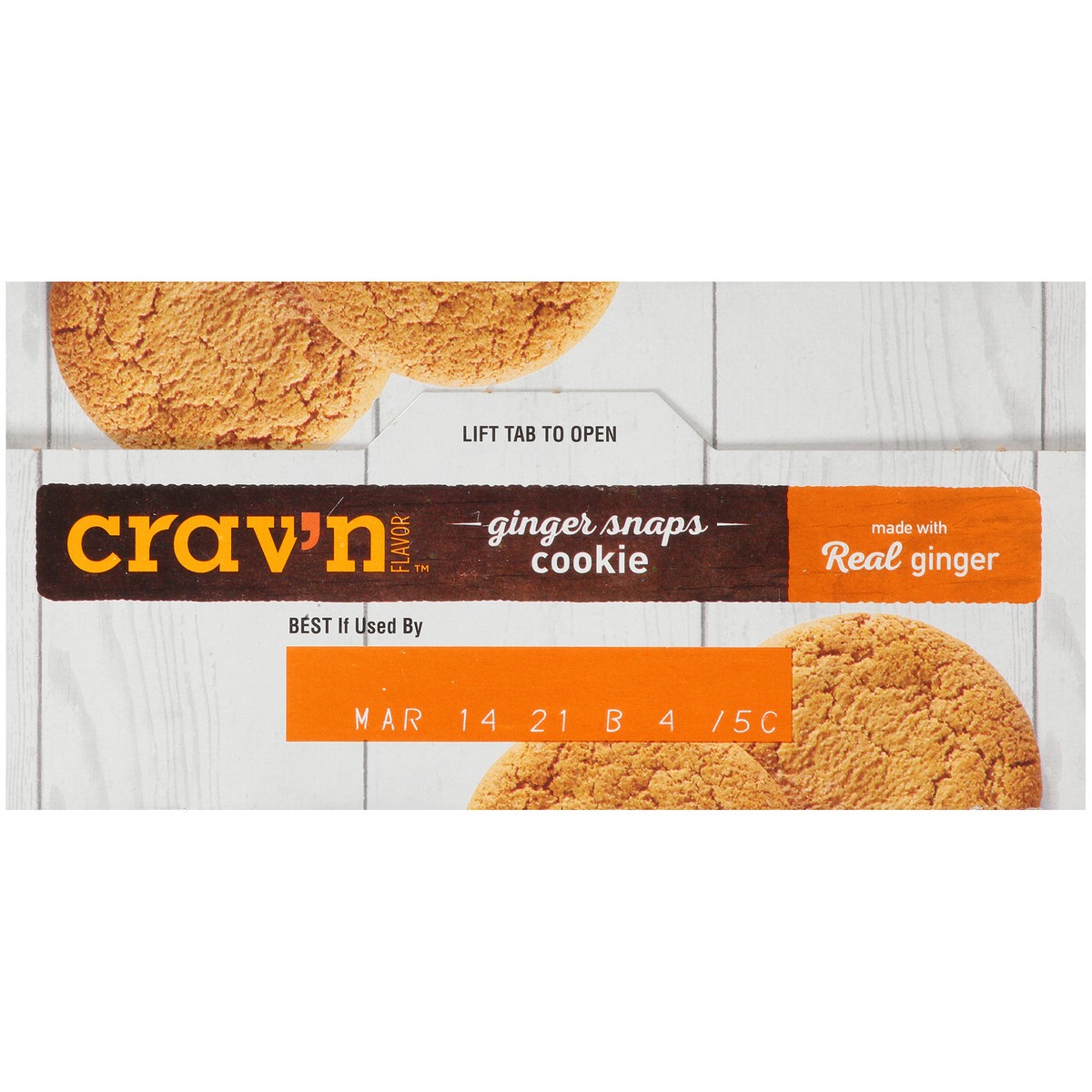 slide 5 of 9, Crav'n Flavor Ginger Snaps Cookies, 12 oz