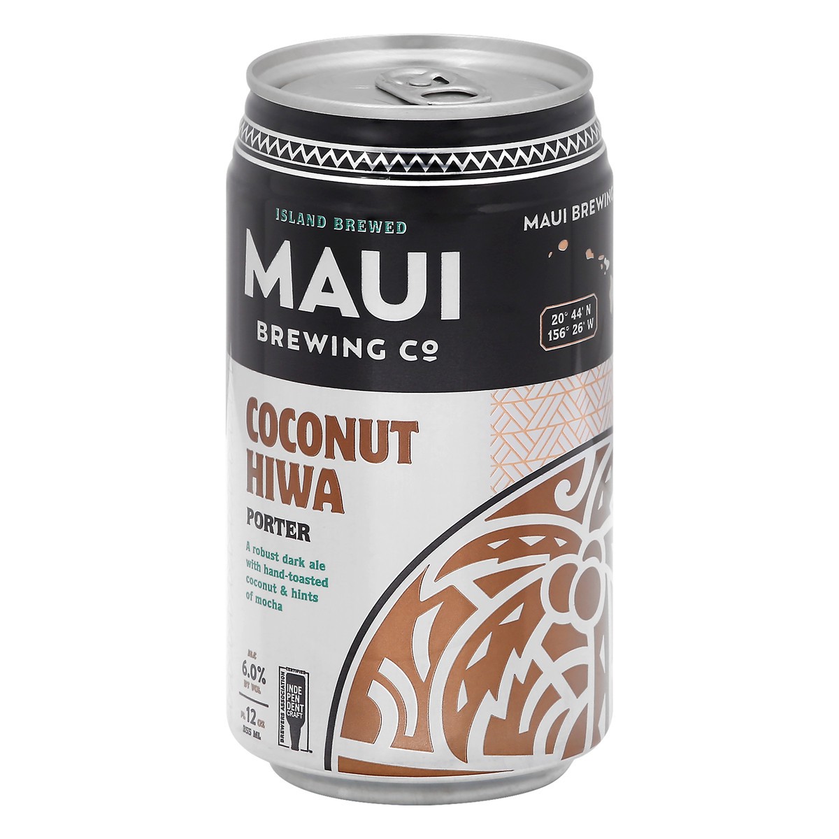 slide 3 of 9, Maui Brewing Co Porter Coconut Hiwa Beer 12 oz, 12 oz