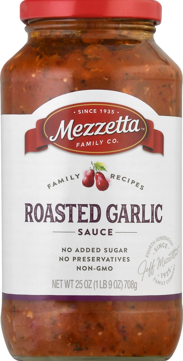 slide 9 of 10, Mezzetta Napa Valley Homemade Roasted Garlic & Caramelized Onions Pasta Sauce, 25 oz