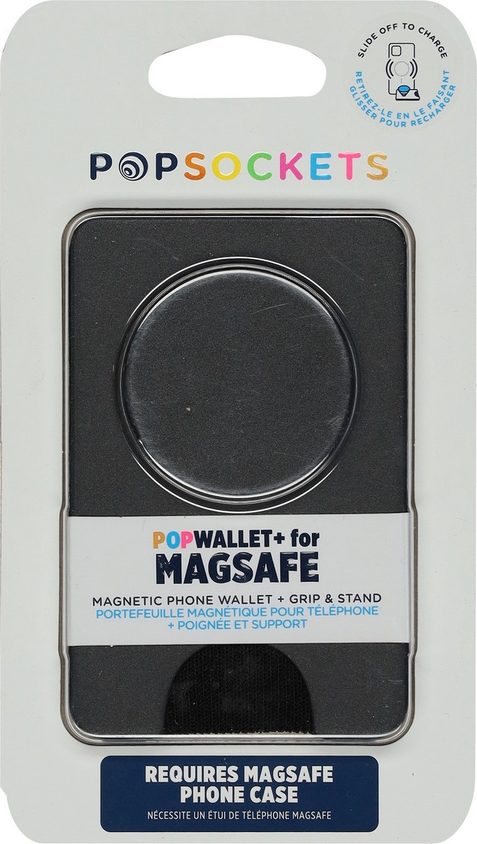 slide 4 of 11, PopSockets Popwallet + for Magsafe Phone Case 1 ea, 1 ea