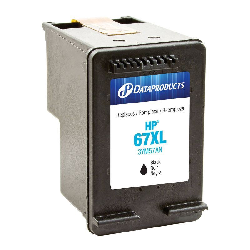 slide 2 of 3, Dataproducts Remanufactured Black XL High Yield Ink – Compatible with HP67XL (3YM56AN) - Dataproducts, 1 ct