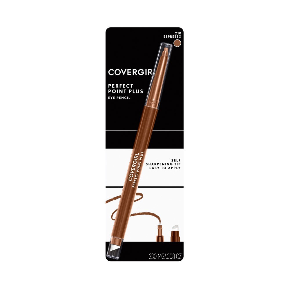 slide 8 of 9, Covergirl Perfect Point Plus Eye Pencil Espresso, 1 ct