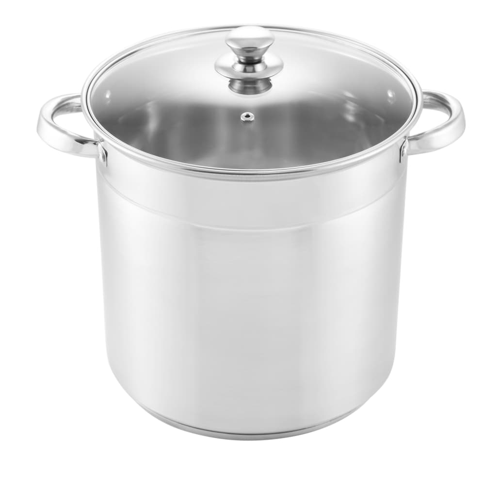 slide 1 of 1, Mcsunley Stockpot - Stainless Steel, 12 qt